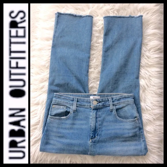 BDG Urban Outfitters High Rise Kick Crop Jeans - Picture 8 of 11